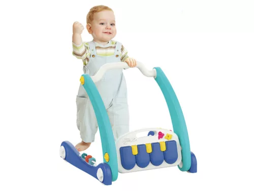 2IN1 zongorás babaszőnyeg és babasétáltató