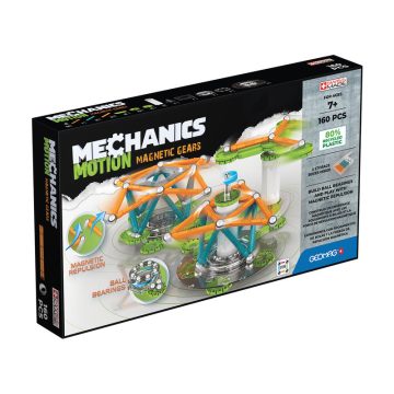   Geomag Mechanics - 160 darabos készlet - Motion Magnetic Gears