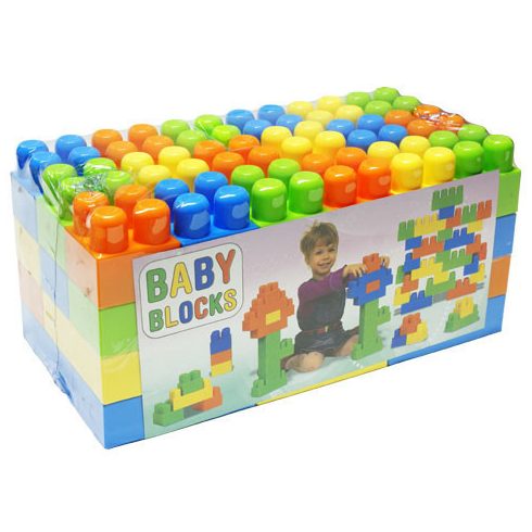Baby Blocks 54 db-os építőkocka készlet - Dorex