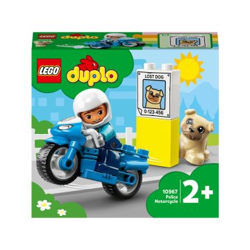 Lego Duplo - Town - Rendőrségi motorkerékpár - 10967