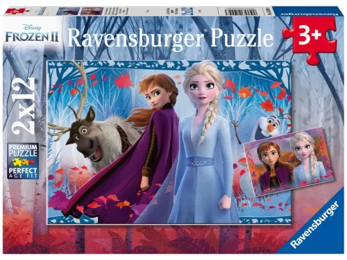 Ravensburger: Jégvarázs 2 Testvérek 2 x 12 darabos puzzle