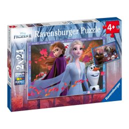   Ravensburger: Jégvarázs 2 Az erdőben 2 x 24 darabos puzzle