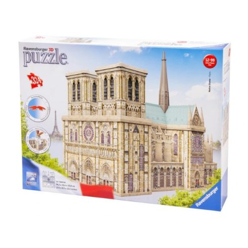 Ravensburger: Puzzle 3D 324 db - Notre Dame