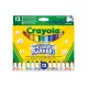 Crayola: 12 db tompahegyû lemosható filctoll