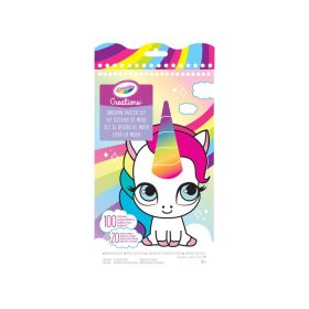 Crayola Creations Unikornis matricás rajzkészlet