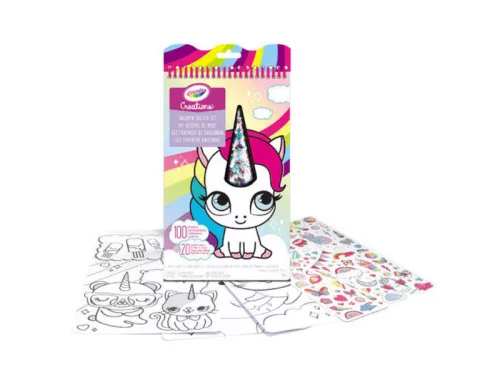 Crayola Creations Unikornis matricás rajzkészlet