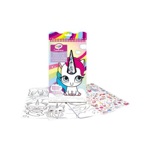Crayola Creations Unikornis matricás rajzkészlet