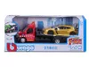 Bburago 1:43 Street Fire - autómentő + kisautó