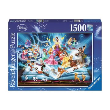 Puzzle 1500 db - Disney varázslatos mesekönyv