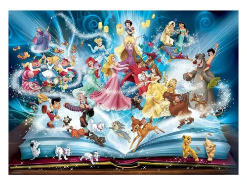 Puzzle 1500 db - Disney varázslatos mesekönyv