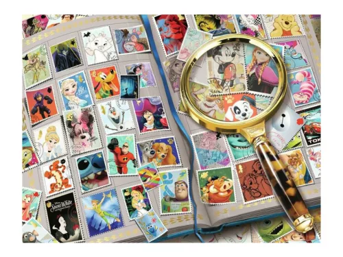 Puzzle 2000 db - Kedvenc bélyegeim