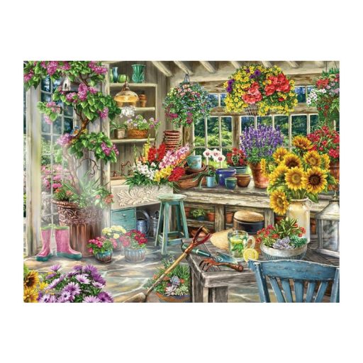 Puzzle 2000 db - A kertész paradicsoma