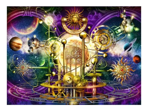 Ravensburger Puzzle 500 db - Bolygórendszer