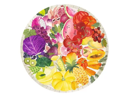 Puzzle kör 500 db - Gyümölcsök