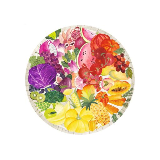 Puzzle kör 500 db - Gyümölcsök