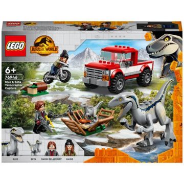   Lego Jurassic World - Kék és Béta velociraptorok elfogása - 76946