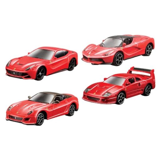 Bburago Ferrari versenyautó 1:64 - többféle