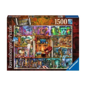 Ravensburger Puzzle 1500 db - A nagy könyvtár