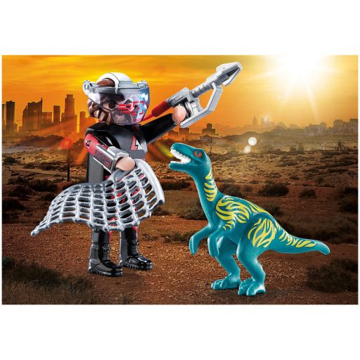 Playmobil: Duo Pack Hajsza a Velociraptor után