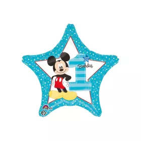 43cm Mickey 1st Birthday fólia lufi