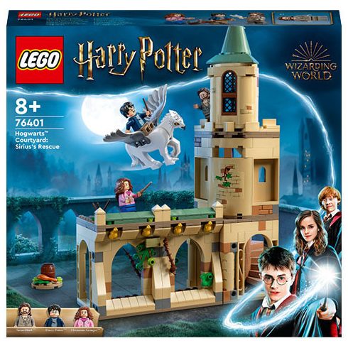 Lego Harry Potter - Roxfort kastélyudvar Sirius megmentése - 76401