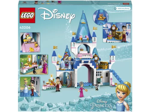 Lego Disney Princess - Hamupipőke és Szőke herceg kastélya - 43206