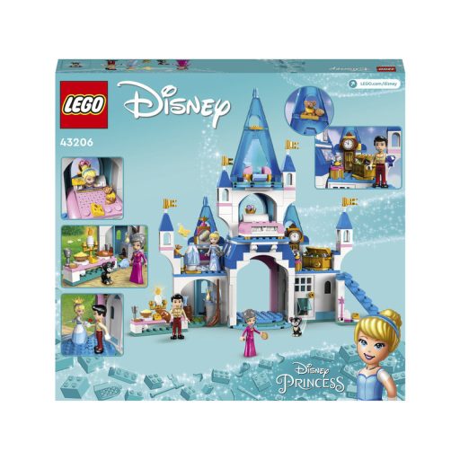 Lego Disney Princess - Hamupipőke és Szőke herceg kastélya - 43206