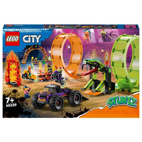 Lego City - Stuntz Kaszkadőr aréna dupla hurokkal - 60339