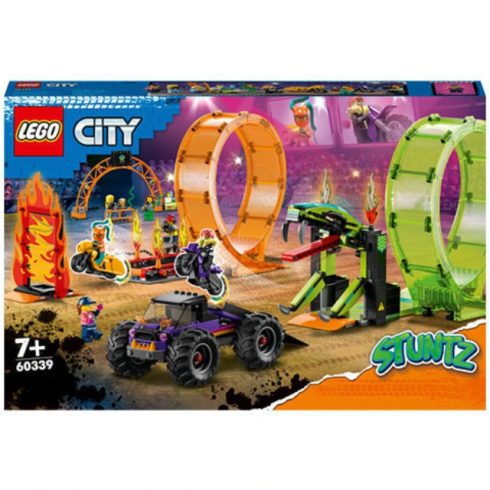 Lego City - Stuntz Kaszkadőr aréna dupla hurokkal - 60339