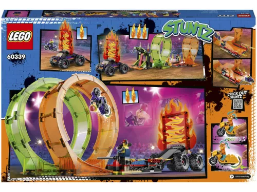 Lego City - Stuntz Kaszkadőr aréna dupla hurokkal - 60339