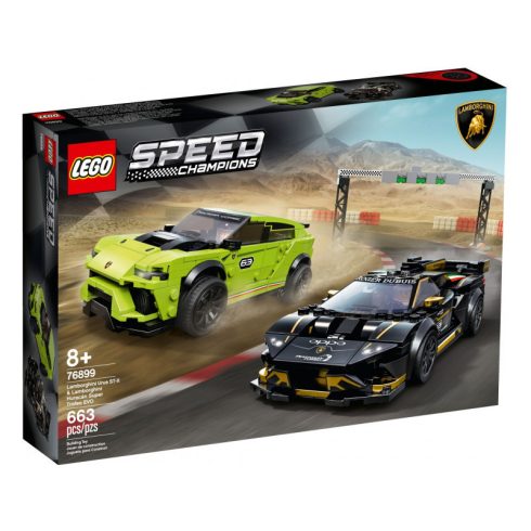 LEGO Speed Champions Lamborghini Huracán Super Trofeo EVO és Lamborghini Urus ST-X 76899