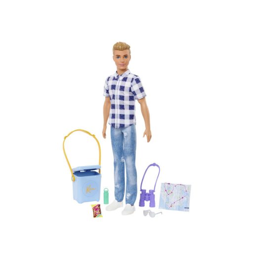 Barbie kempingezõ Ken