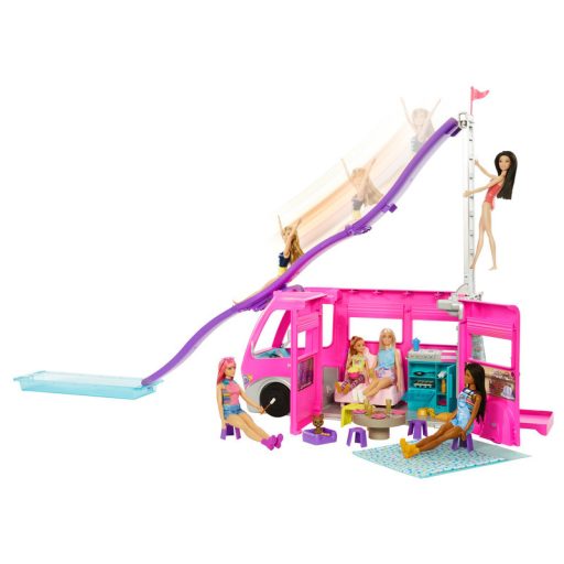 Barbie lakóautó óriáscsúszdával