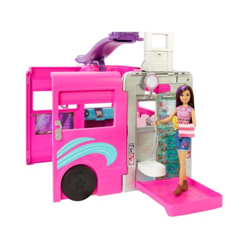 Barbie lakóautó óriáscsúszdával