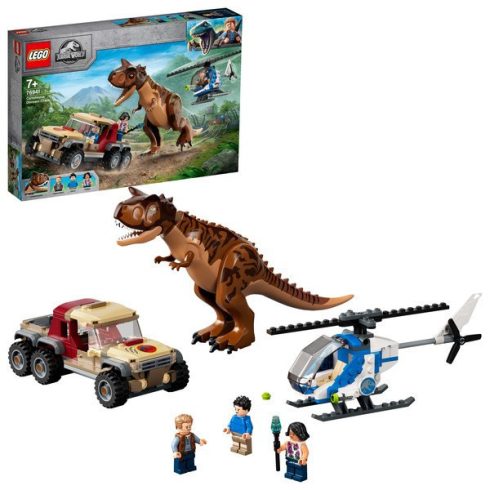 Lego Jurassic World - Carnotaurus dinoszaurusz üldözés - 76941