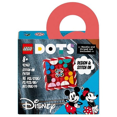 LEGO DOTS - Mickey egér és Minnie egér felvarró - 41963