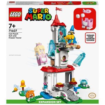   LEGO Super Mario - Peach macskajelmez és befagyott torony kiegészítő szett - 71407