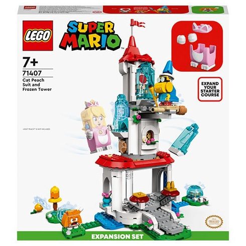 LEGO Super Mario - Peach macskajelmez és befagyott torony kiegészítő szett - 71407