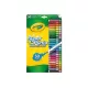 Crayola Kimosható vékony-vastag filctoll 50db