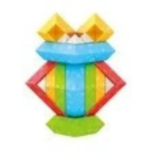 3D tangram játék, 30 db