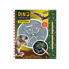 Dínós kreatív füzet