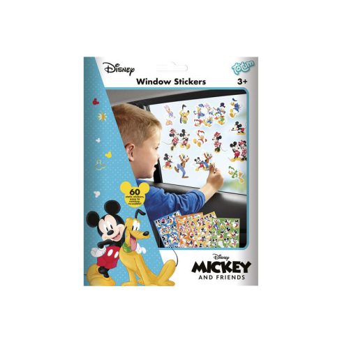 Totum: Mickey és Barátai ablakmatrica szett