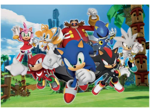 Clementoni 104 db-os puzzle Sonic