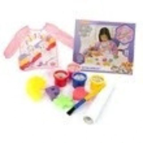 Festőszett köténnyel lányoknal - Mancs őrjárat