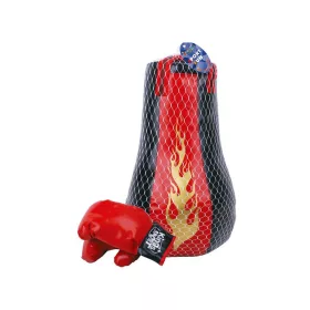 Boksz készlet piros fekete -  43 cm