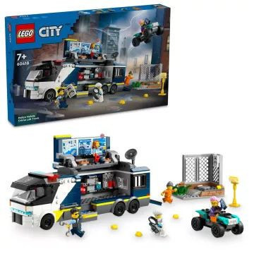 LEGO® City: Rendőrségi mozgó bűnügyi labor 60418