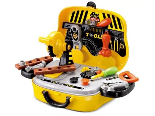 Barkács 29 darabos készlet bőröndben