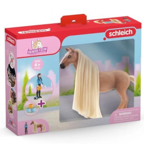 Schleich Horse Club: Kezdő készlet - Kim és Caramelo