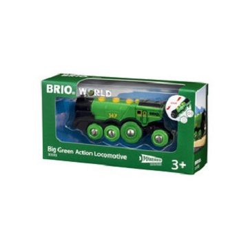 BRIO Nagy zöld lokomotív