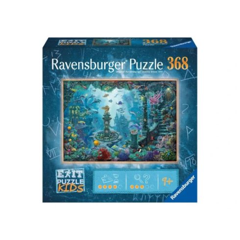 Ravensburger Puzzle  - Exit 368 db - Víz alatti birodalom